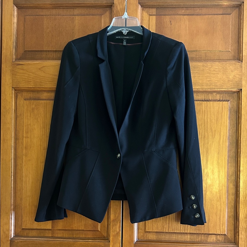 White House Black Market Classic Black Blazer